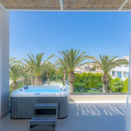 Hotel apartamentowy Drossia Palms And Nisos Mália